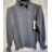 Sveter s rolákom dlhý rukáv dámsky (S/M ONE SIZE) TALIANSKA MÓDA IMPGM23Y-23617