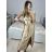 Šaty dlhé spoločenské krátky rukáv dámske (S/M ONE SIZE) TALIANSKA MODA IM323ELEGANC
