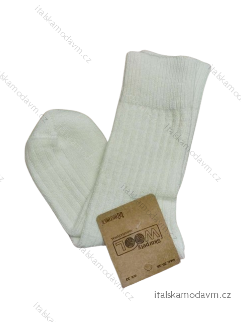 Ponožky vlněné dámské (35-38, 39-41) POLSKÁ MÓDA DPP235022