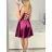 Šaty elegantné spoločenské na ramienka dámske Lolita (XS/S ONE SIZE) TALIANSKA MóDA IM322461