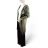 Cardigan pletený dlouhý rukáv dámský nadrozměr (L/XL/2XL ONE SIZE) ITALSKÁ MÓDA IM423455/DR XL/2XL Khaki
