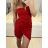 Šaty elegantní  bez rukávu dámské (S/M ONE SIZE) ITALSKÁ MÓDA IMPMD2331185