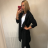 Cardigan bavlnený s kapucňou dámsky (uni s / m / l) TALIANSKÁ MÓDA IM521007