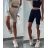Súprava letný croptop a kraťasy dámska (S/MM/L) TALIANSKA MÓDA IMWE232057