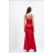 Šaty elegantní na ramínka dámské (S/M ONE SIZE) ITALSKÁ MÓDA IMPSH245551
