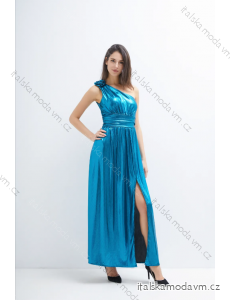 Šaty elegantní dlouhé bez rukávu dámské (S/M ONE SIZE) ITALSKÁ MÓDA IMPSH245450