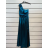 Šaty elegantné dlhé bez rukávov dámske (S/M ONE SIZE) TALIANSKA MÓDA IMPSH245450