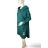 Šaty mikinové dlouhý rukáv s kapucí dámské (S/M/L ONE SIZE) ITALSKÁ MÓDA IM424007/DR M/L Černá