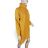 Šaty teplé dlouhý rukáv dámské nadrozměr (L/XL ONE SIZE) ITALSKá MóDA IMC23460