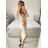Šaty elegantné flitrové dlhý rukáv dámske (S/M ONE SIZE) TALIANSKA MóDA IMM23M30557/DU S/M červená