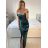 Šaty společenské carmen elegantní dámské (S/M ONE SIZE) ITALSKá MODA IMS235378/DU S/M bílá