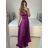 Šaty dlhé elegantné na ramienka dámske (S/M ONE SIZE) TALIANSKA MÓDA IMPBB23B24077