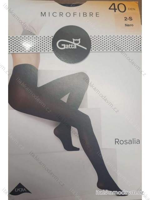 Pančucháče dámske 40DEN (S,M,L) DPP GATTA GATT22ROSALIA čierna M