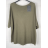 Tunika 3/4 dlouhý rukáv dámská (S/M ONE SIZE) ITALSKÁ MÓDA IMPBB241855q