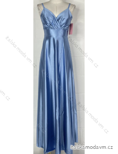 Šaty dlouhé elegantní na ramínka dámské (S/M ONE SIZE) ITALSKÁ MÓDA IMPBB24C25007