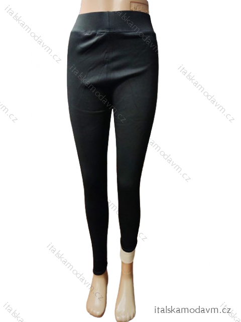 Legíny extra zateplené kožíškem dámské (XL/2XL-3XL/4XL) LOOKEN LOK23LN-261C/DR -   Černá -   3XL/4XL