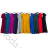 Šaty volnočasové bavlněné krátký rukáv dámské nadrozměr (L/XL ONE SIZE) ITALSKÁ MÓDA IMD24006