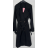 Kabát dlouhý rukáv dámský (S/M ONE SIZE) ITALSKÁ MÓDA IMPBB2411148c3