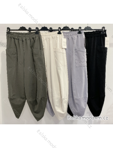 Kalhoty dlouhé dámské (S/M ONE SIZE) ITALSKÁ MÓDA IMPMD232338a