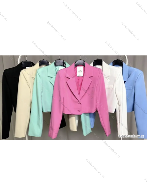 Sako dlouhý rukáv dámské (S/M/L ONE SIZE) ITALSKÁ MÓDA IMPLP2437940011
