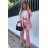 Súprava elegantné sako a nohavice dámska (S/M ONE SIZE) TALIANSKA MÓDA IMPMD2417172/8959