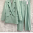 Súprava elegantné sako a nohavice dámska (S/M ONE SIZE) TALIANSKA MÓDA IMPMD2417172/8959
