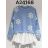 Sveter dlhý rukáv dámsky (S/M ONE SIZE) TALIANSKA MÓDA IMM24M24168