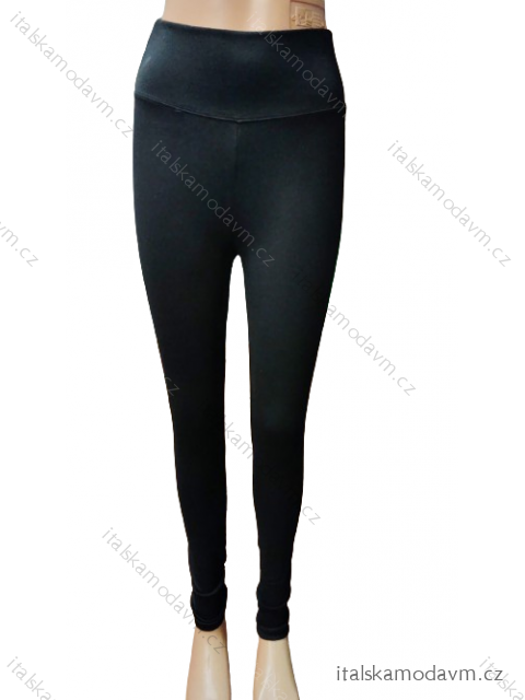 Legíny dámské dlouhé slabě nadrozměr  (2XL,3XL,4XL) TURECKÁ MÓDA TM924516/DR -   Černá -   2XL
