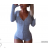 Body dlhý rukáv dámske (sl) AFASHION AF18101 -   čierna
 -   S
