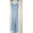 Šaty dlouhé elegantní na ramínka dámské (S/M ONE SIZE) ITALSKÁ MÓDA IMPBB24B24681
