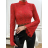 Croptop krajkový dlouhý rukáv dámský (S/M ONE SIZE) ITALSKÁ MÓDA IMPLS2431761