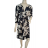 Šaty elegantní dlouhý rukáv icecool dámské (S/M ONE SIZE) ITALSKÁ MODA IMM23M6150-2/DU -   Černá -   S/M