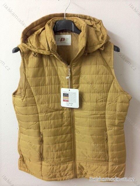 Vesta dámska jesenná s kapucňou (M-3XL) ACTIVE SPORTS SP2102HORCICE/DR