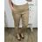 Nohavice strečové dámske nadrozmer (2XL/3XL ONE SIZE) TALIANSKA MóDA IM424127