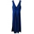 Šaty elegantní společenské dlouhé na ramínka dámské (L/XL ONE SIZE) ITALSKÁ MÓDA IM323VENEZIA/DUR starorůžová L/XL