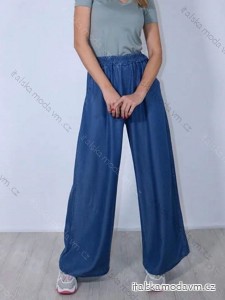 Kalhoty dlouhé riflové dámské (S/M/L ONE SIZE) ITALSKÁ MÓDA IMD24021