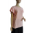 Tunika krátký rukáv dámská (S/M ONE SIZE) ITALSKá MODA IM724005/DUR -   béžová -   S/M