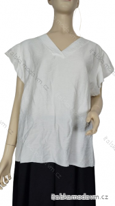 Tunika košilová 3/4 dlouhý rukáv dámská (M/L ONE SIZE) ITALSKá MODA IM324GRETA