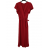 Šaty dlouhé letní krátký rukáv dámské (S/M/L/XL ONE SIZE) ITALSKÁ MODA IMD24042