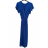 Šaty dlhé letné krátky rukáv dámske (S/M/L/XL ONE SIZE) TALIANSKA MODA IMD24042