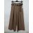 Nohavice dlhé oversize elegantné s opaskom dámske (S/M/L ONE SIZE) TALIANSKA MODA IM324060