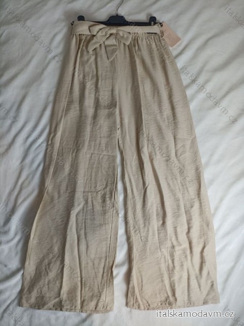 Kalhoty dlouhé oversize dámské (S/M/L ONE SIZE) ITALSKá MODA IM324001