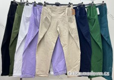 Kalhoty dlouhé dámské nadrozměr (7XL/8XL ONE SIZE) ITALSKá MóDA IM424252