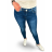 Rifle jeans PUSH-UP dlhé dámske (29-36) M.SARA MSR24MS3802-2/DUR modrá džínsová 30