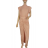 Šaty dlouhé elegantní bez rukávu dámské (S/M ONE SIZE) ITALSKÁ MÓDA IMWGS241026/DUR -   růžová starorůžová -   S/M