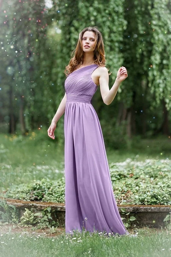 Šaty dlouhé elegantní společenské na ramínka dámské (S-L) FRANCOUZSKÁ MÓDA FMPEL24ELSIE-4