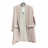 Sako predĺžené dlhý rukáv dámske (S/M/L ONE SIZE) TALIANSKA MÓDA IMD24001/DUR -   červená -   M / L