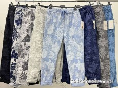Kalhoty strečové dlouhé dámské (M/L ONE SIZE) ITALSKá MODA IM424274