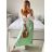 Sukňa skladaná dlhá dámska (S/M ONE SIZE) TALIANSKA MÓDA IMM24M9176