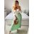 Sukňa skladaná dlhá dámska (S/M ONE SIZE) TALIANSKA MÓDA IMM24M9176